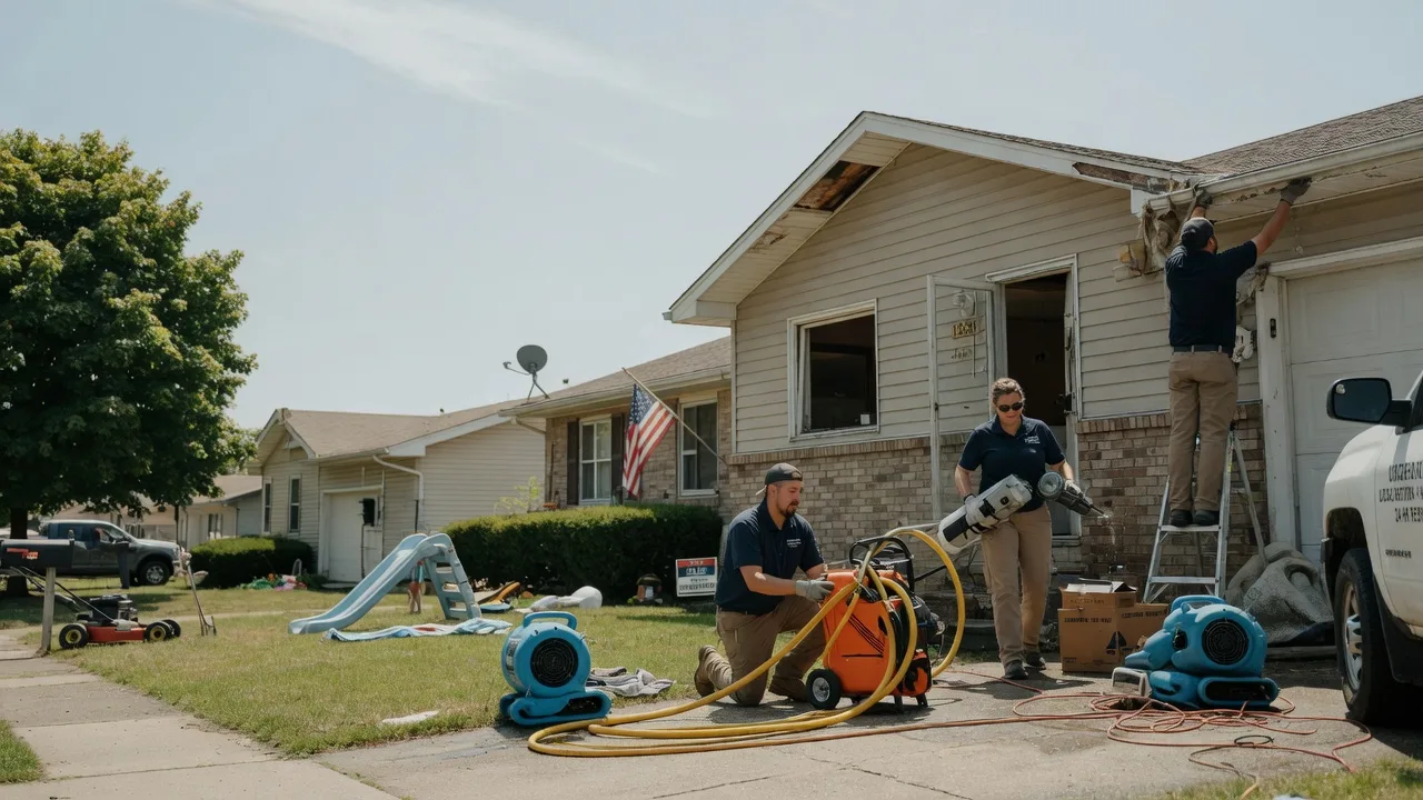 Water Damage Restoration in Peru, KS near me